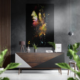 Melt Brushed Aluminium Dibond Wall Art.
